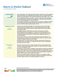 Macro and Market Outlook